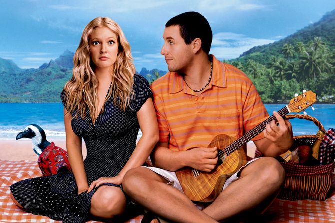 Drew Barrymore, Adam Sandler Drew Barrymore, Adam Sandler