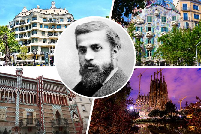 Antonio Gaudi, građevine