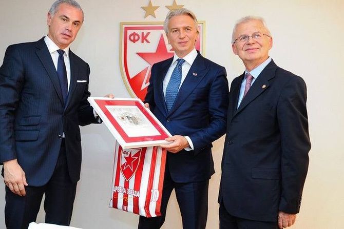 FK Crvena zvezda, Gasprom