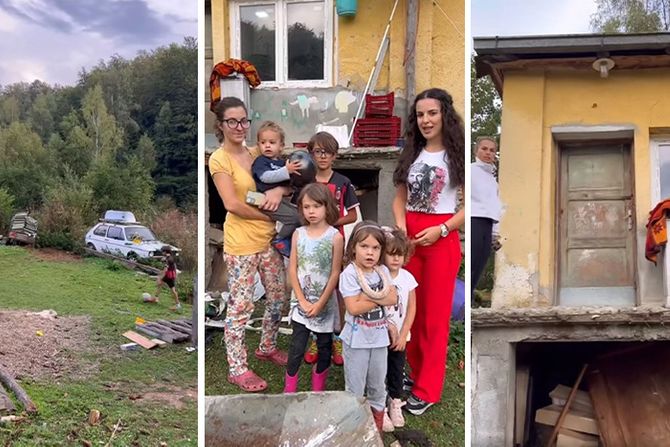 Tamara Misirlić, humanitarka, pomaže Tamari Perović porodici u Crnoj Travi