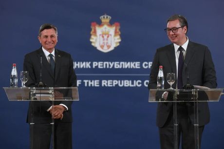 Aleksandar Vučić, Predsednik Slovenije Borut Pahor