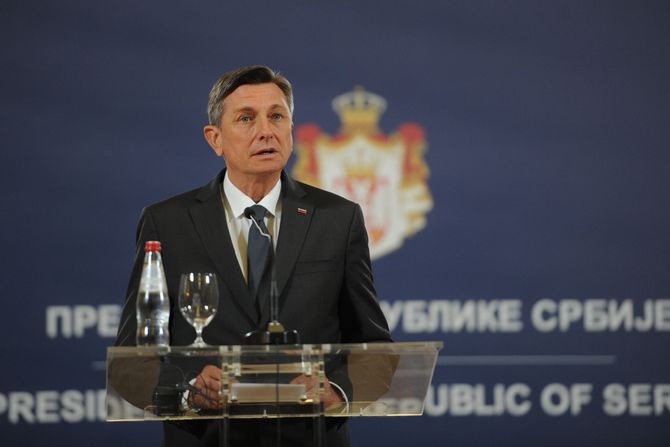 Aleksandar Vučić, Predsednik Slovenije Borut Pahor