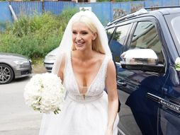 Anja Mit, crkveno venčanje