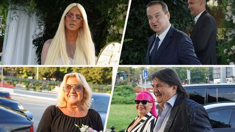 Poznati na svadbi kod ćerke mire Škorić Jelena Karleuša, Ivica Dačić, Kemis i Zorica, Snežana Đurišić