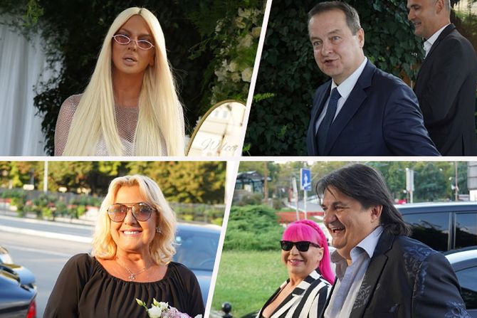 Poznati na svadbi kod ćerke mire Škorić Jelena Karleuša, Ivica Dačić, Kemis i Zorica, Snežana Đurišić