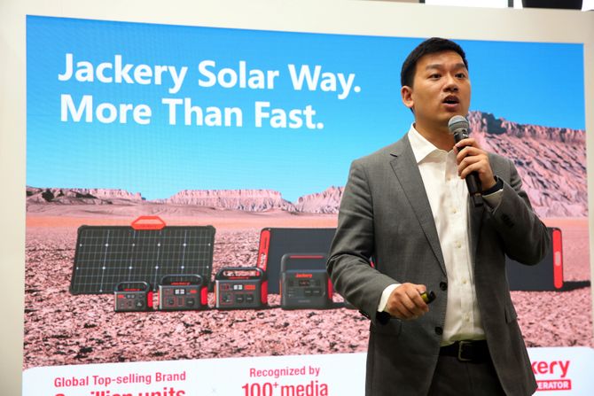 IFA Solarni paneli, Berlin, Ricky Ma, CEO Jackery