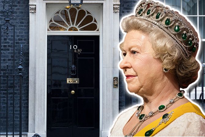Britanija Kraljica Elizabeta Premijer Rezidencija Dauning Strit 10 Britanija Kraljica Elizabeta Premijer Rezidencija Dauning Strit 10