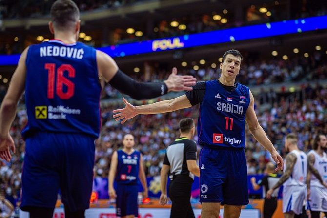 Nemanja Nedović, Vladimir Lučić, košarkaška reprezentacija Srbije