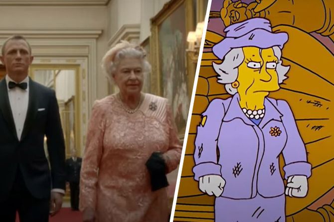 simpsonovi kraljica bond simpsonovi kraljica bond