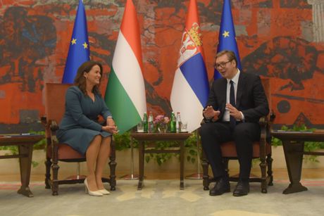 Aleksandar Vučić, Katalin Novak