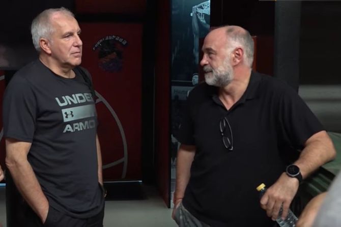 Željko Obradović, Pablo Laso Željko Obradović, Pablo Laso