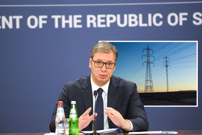 Aleksandar Vučić, struja