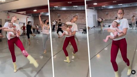 ples beba trening balerina Ashleigh Wilson-Clarke🇿🇦