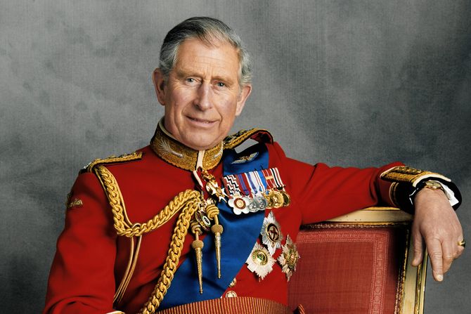 Britanski princ a sada kralj Čarls Britanski princ a sada kralj Čarls