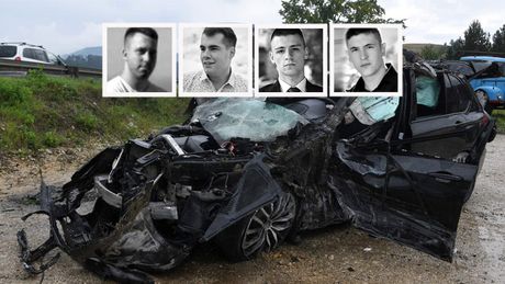 Saobraćajna nesreća Užice, BMW, Vladimir Milošević, Uroš Drčelić, Stefan Džalović, Nikola Daničić