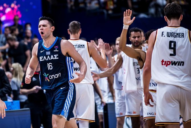 Nemačka - Grčka (Germany - Greece), Eurobasket 2022
