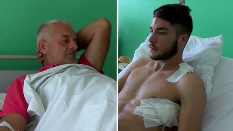 Stanje dvojice povređenih Srba je stabilno Nemanja i Saša Mitrović