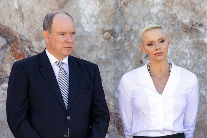 Princ Albert i Princeza Šarlin od Monaka Monako Prince Albert II and Princess Charlene of Monaco Princ Albert i Princeza Šarlin od Monaka Monako Prince Albert II and Princess Charlene of Monaco