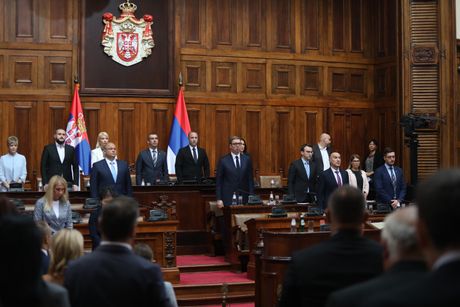 Sednica skupštine Srbije o Kosovu, Aleksandar Vučić