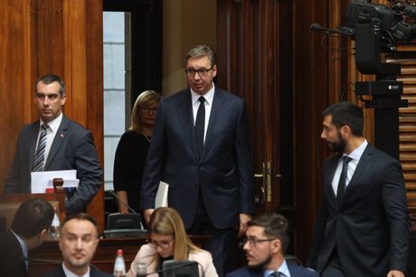 Sednica skupštine Srbije o Kosovu, Aleksandar Vučić