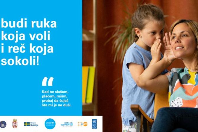 UNICEF - Budi ruka koja voli i reč koja sokoli