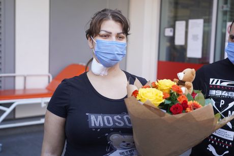 Miljana Kulić izlazak iz bolnice