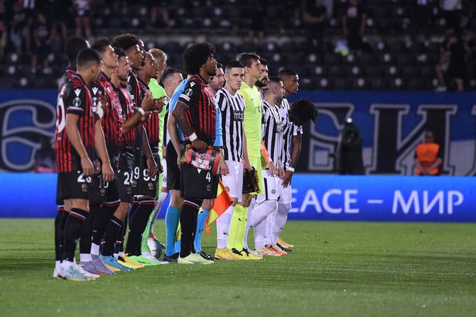 Fudbal UEFA Liga Konferencija Partizan Nica