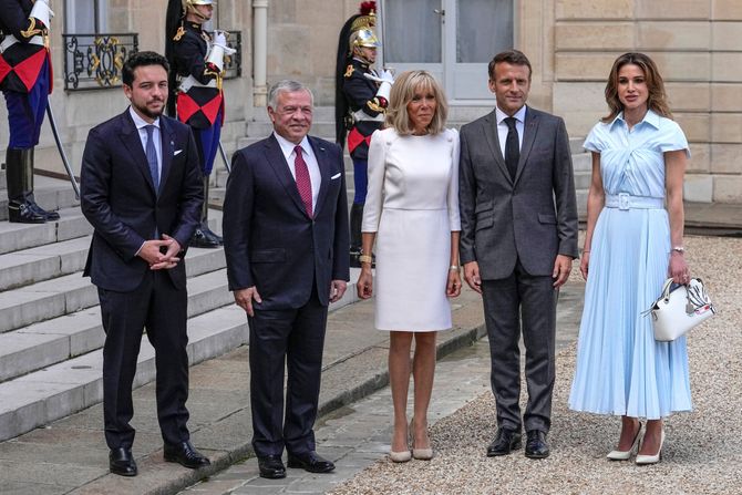 Kraljica Ranija i Brigitte Macron, Bridžit Makron Kraljica Ranija i Brigitte Macron, Bridžit Makron
