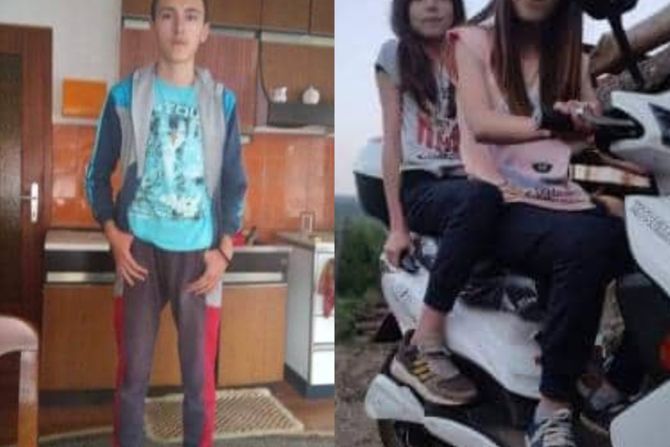 Valentina i Anđela sa bratom Nikolom Valentina i Anđela sa bratom Nikolom
