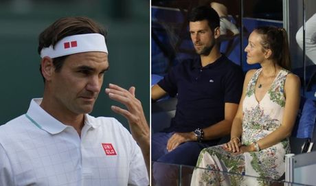 Novak Đoković, Jelena Đoković, Rodžer Federer
