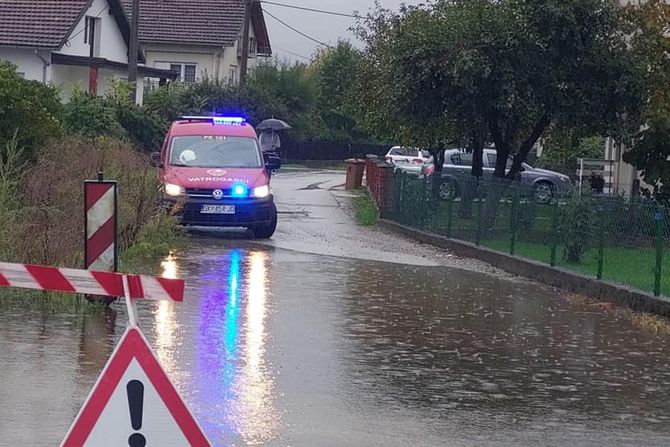 Hrvatska nevreme padavine Petrinje poplave