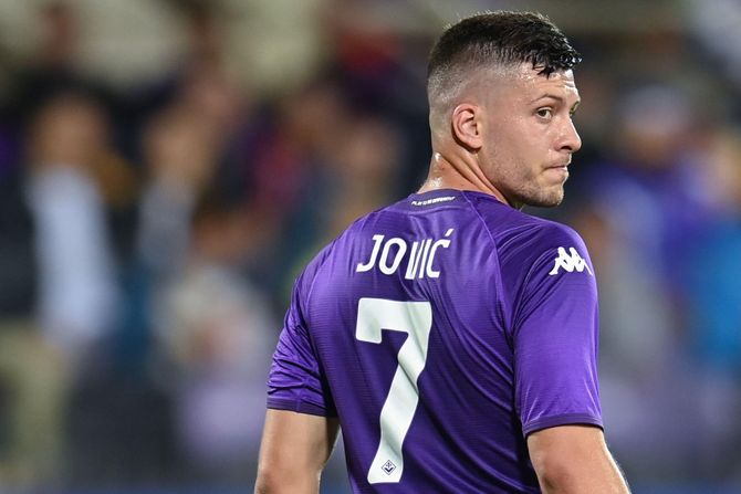 Luka Jović, FK Fiorentina Luka Jović, FK Fiorentina