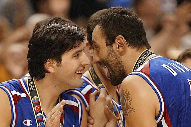 Dejan Bodiroga, Vlade Divac, Košarkaška reprezentacija Srbije