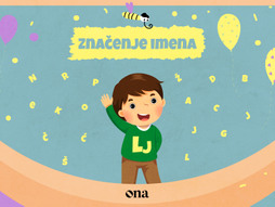 Znacenje imena, decak, LJ