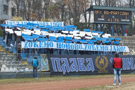 FK OFK Beograd, Plava Unija, navijači