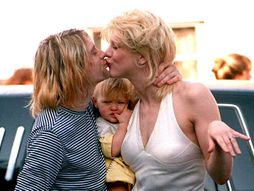 Kurt Cobain, Courtney Love,  Frances Bean Cobain