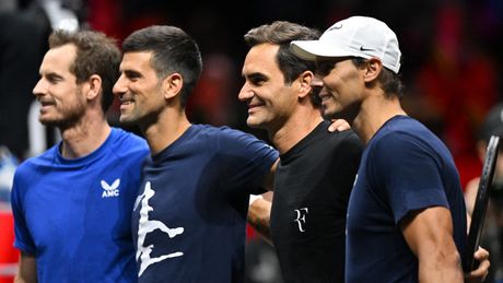 Rodžer Federer, Novak Đoković, Rafael Nadal, Endi Mari, velika četvorka