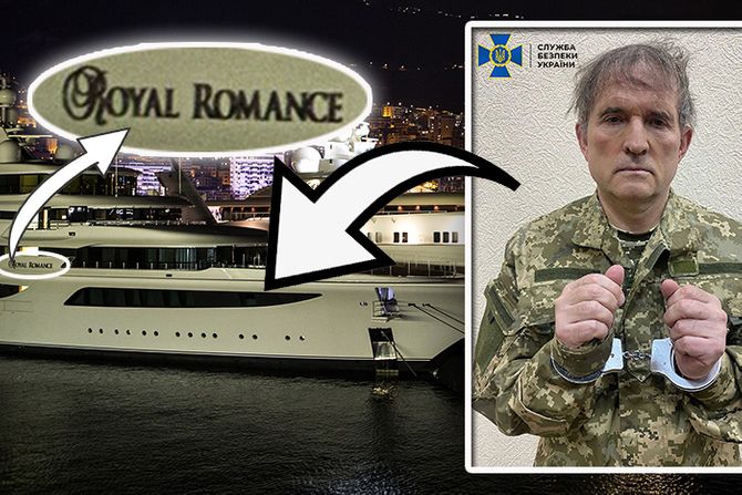 Jahta Rojal Romans Ukrajina Viktor Medvedčuk Royal Romance Viktor Medvedchuk