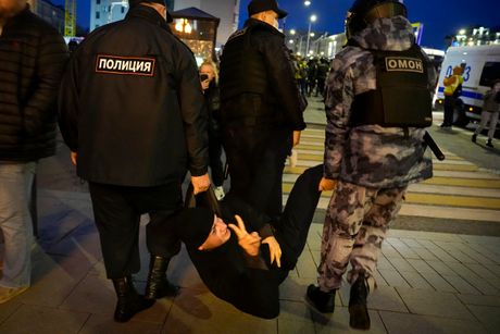 Rusija protest delimična mobilizacija