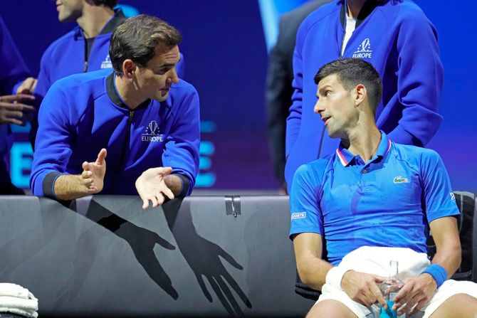 Lejver kup, Novak Đoković, Rodžer Federer Lejver kup, Novak Đoković, Rodžer Federer