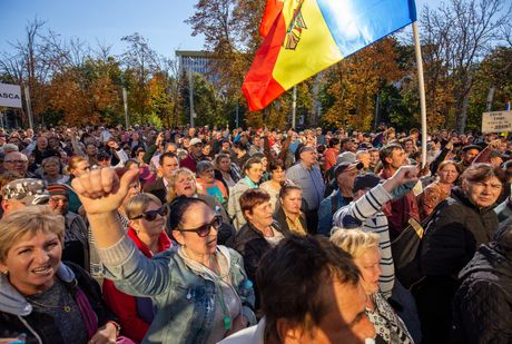 Moldavija Protesti u Kišinjevu zbog cene gasa i inflacije
