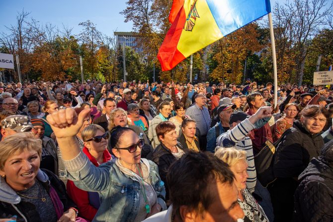 Moldavija Protesti u Kišinjevu zbog cene gasa i inflacije