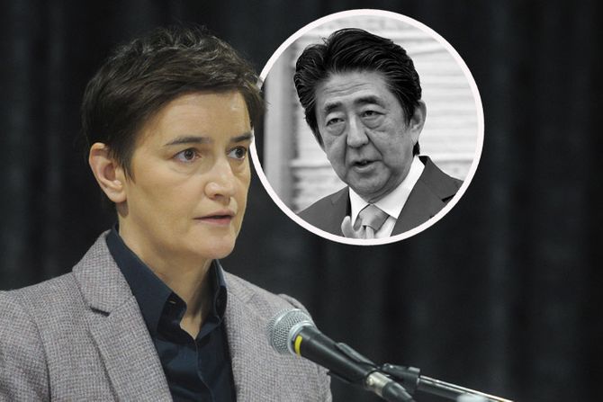 Ana Brnabić Šinz Abe