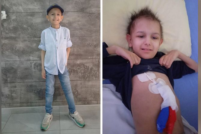 David Petrović, leukemija, humano David Petrović, leukemija, humano