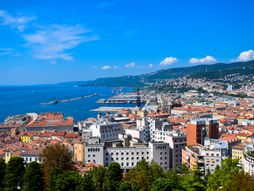 Italija Trst panorama