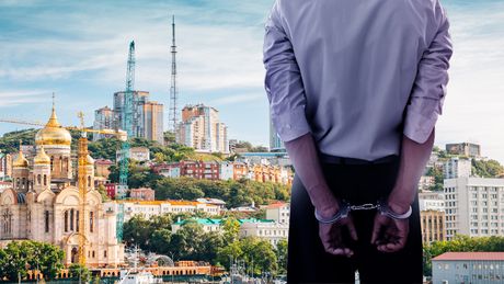 Vladivostok Rusija hapsenje