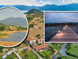 Ostrvo Sveti Ahil Prespansko jezero Grčka