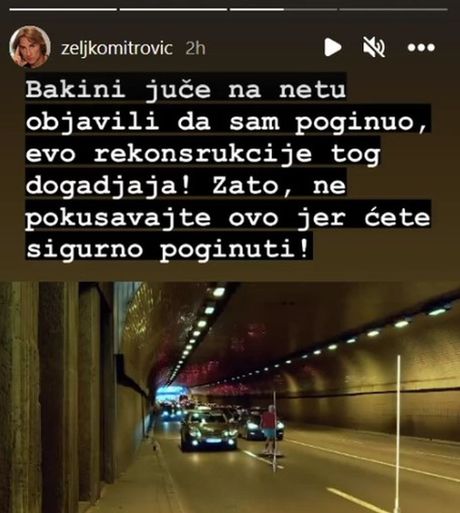 Objava Željka Mitrovića