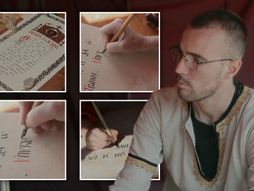 Dušan Mišić kaligrafija