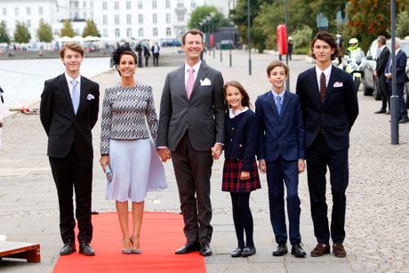 Princ Joakim od Danske sa porodicom, kraljica Margareta Druga